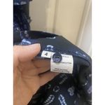 Ulla Johnson Nia Dress Womens 4 Blue Ruffle Tiered Sleeveless Boho Midi Cotton Photo 3