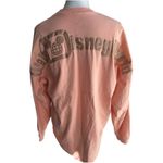 Disney Vintage Pink Long Sleeve Shirt with Glittery Logo Photo 3