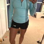 Nike Light Blue  Running Quarter Zip Photo 0