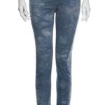 J Brand Grey-ish Blue Tie Dye Low Rise Skinny Leg Boho Bohemian Stretchy size 27 Photo 0