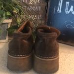 Saya Japanese brown suede leather‎ Japan size 23 made in Japan Rare Photo 4