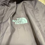The North Face  Charcoal and Mint rain jacket Photo 1