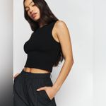 Reformation  Daxton Knit Tank In Black Photo 1