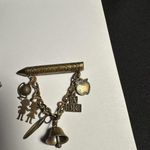 Lot Of 2 Brooch Pins Teaching / School / Teacher Related 1 Signed AJC Photo 1