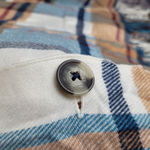 Matilda Jane JUST IMAGINE PAIGE PLAID FRINGE BUTTON FRONT HI LOW CAPE PONCHO OS Photo 5