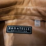 Bagatelle  Faux Leather Button Down Size XL Photo 2
