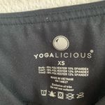 Yogalicious Heathered Red and Black Active Legging Working Pants XS Photo 3