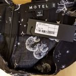 Motel Rocks NWT! Motel A Line Mini Skirt With Thigh Split in Celestial Print Size XS Photo 7