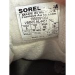 Sorel Kinetic Slim Boot Gray Suede Fleece Lined Winter Sneaker Boots Size 9 Photo 8