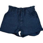 Forever 21  Women's Paperbag‎ High Waisted Denim Shorts Size Large New Photo 0