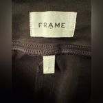 frame denim FRAME JetSet Crop Mini Boot Noir Black Coated High Rise Pants Size 1 (25-29) Photo 7
