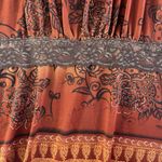 Vintage Y2K 2000’s Agenda Small S Top Babydoll Lace Woodland Forrest Goblincore Brown Photo 3