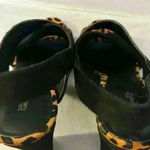 Diane Von Furstenberg  Suede & Leather Slingback Sandals Photo 4