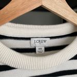 J.Crew Dropped Shoulder Striped Crewneck Sweater Photo 4