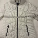 Guess Pearl White Quilted Puffer Ski Winter Jacket Size Large Photo 7