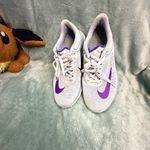 Nike FS Lite Run Women's Running Sneakers Shoes White Purple Size 7 Photo 2