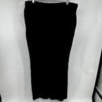 Boden 100% Linen Wide Leg Pants Drawstring Ankle Summer Casual Black 14L 38"x34" Size 14 Photo 4