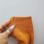 Design History  Orange Fringe Sweater XL Photo 3