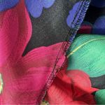 Barbizon‎ Bright Mini Dress V Neck Lightweight Flutter Sleeves Fits Large Blue Photo 7