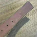 L.E.N Epsom Leather Belt Photo 4