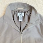 Magaschoni Olive Green Lightweight Full-Zip Jacket Womens XS Photo 1