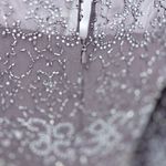 Vintage Ted lapidus long sleeve beaded sequin maxi dress silk 16 evening gown Black Photo 5