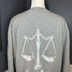 Good American Zodiac Boyfriend Libra Crewneck Sweatshirt Photo 10