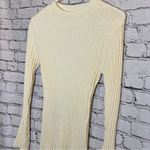Cider  NWT Ribbed Mini‎ Sweater Dress Mock Turtleneck Size Large Photo 1