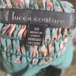 Lucca Couture  Floral Mini Skirt XS Boho Costal Cowgirl Coquette Girl Festival Photo 2