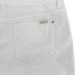 Chico's SO SLIMMING Girlfriend White Ankle Jeans Size 2.5 Large Photo 5