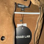 Rehab NWT Lab - Suede Wheat Utility Jacket – Size Large Photo 7