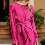 PRETTYGARDEN pink mini dress Photo 2