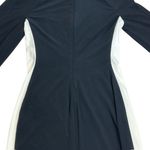 Ralph Lauren Lauren  Women's Black White Sheath Dress Long Cutout Sleeves  Sz 6‎ Photo 9
