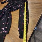 Rachel Roy floral print smocked chiffon Longsleeve elastic Waist mini Dress 2 Pink Photo 8