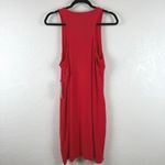 Sol Angeles  Rib Racer Tank Dress Red XL MSRP $114 Minimalist Neiman Marcus Photo 4