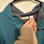 L.L.Bean Long Sleeve Quarter Button Down Shirt small Photo 5