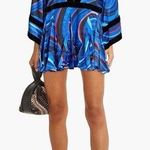 NWT Rhode Rhea cutout printed silk Photo 0