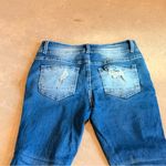 SheIn Distressed Flare Jeans in Blue Photo 9