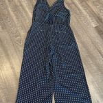 Banana Republic  polka dot open back crop jumpsuit Photo 4