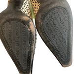 Donald Pliner Hair Leather Boot Shoe Pump Elastic Side Panels, Sz 8 Photo 12