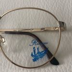 🆕 Antique Gold Retro eyeglasses by Riccione💥 Photo 7