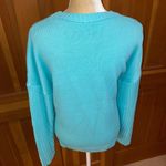 NWT, Lavishly Paris Women’s Mint Blue Neck Knit Sweater. Photo 8