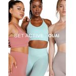 Set Active ✨ x OUAI Sculptflex Leggings in North Bondi Limited Edition Size M Photo 4