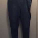 Old Navy  Blue Pull On Stretch Skinny Jean Legging Size 18 New Without Tag Photo 0