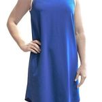 ABS Allen Schwartz  Women's Sleeveless T-Shirt Dress Royal Blue Size Small Photo 0