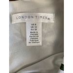 London Times  White‎ and green mandala dress Size 8 Photo 1