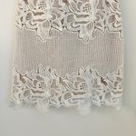 Lulus Sweet Messages White Embroidered Lace Half Sleeve Mini Dress Size S Photo 6