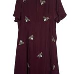 Moulinette Soeurs Anthropologie Moulinette Souers Women’s firefly midi dress size 10 Photo 3