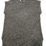 10 Crosby Derek Lam 100% Cashmere short sleeve shirt size Medium Gray Photo 0