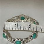 Talbots Silver Bracelet with Turquoise Accents Photo 5